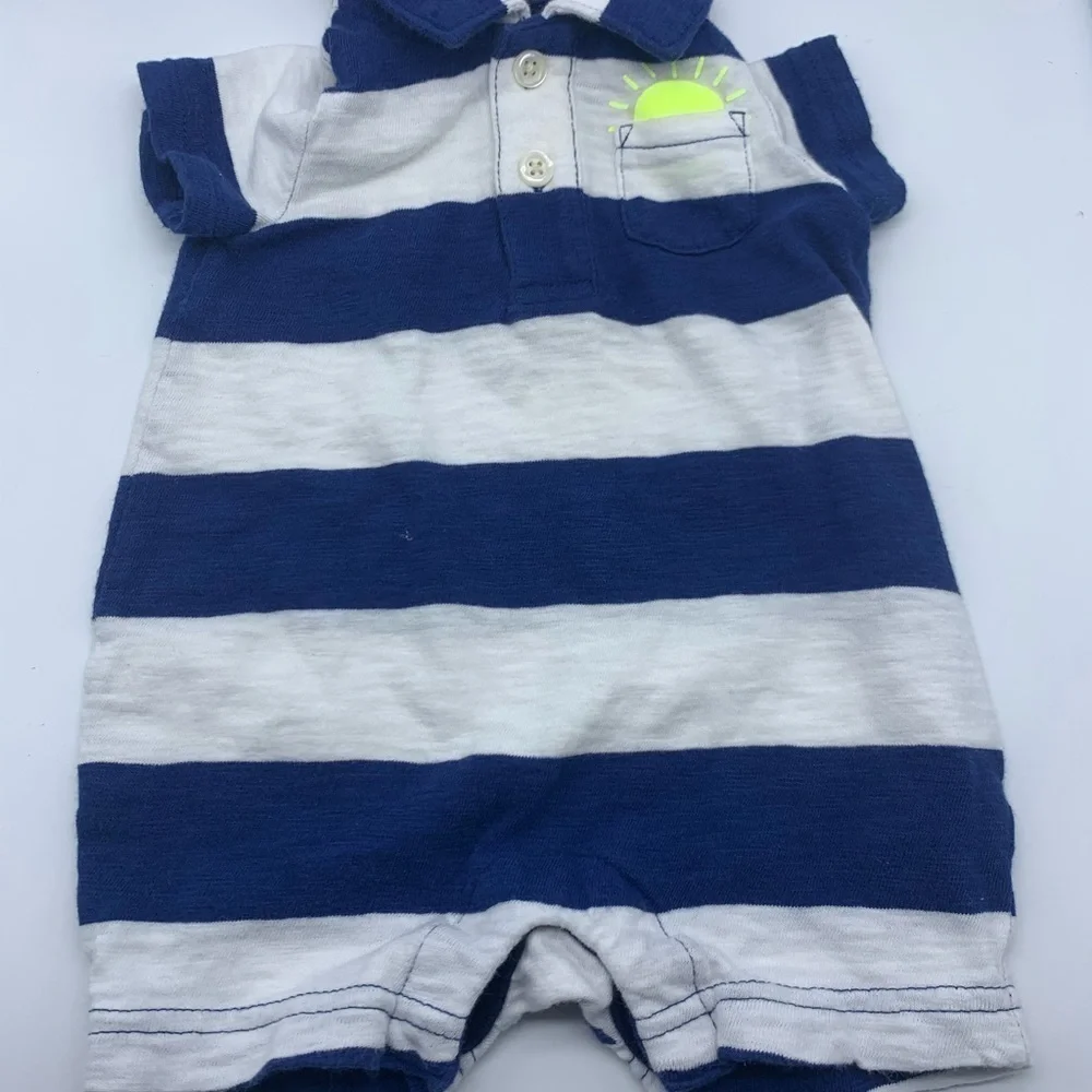 BABY Gap and Focus kids boys 0-3 mos romper bundle